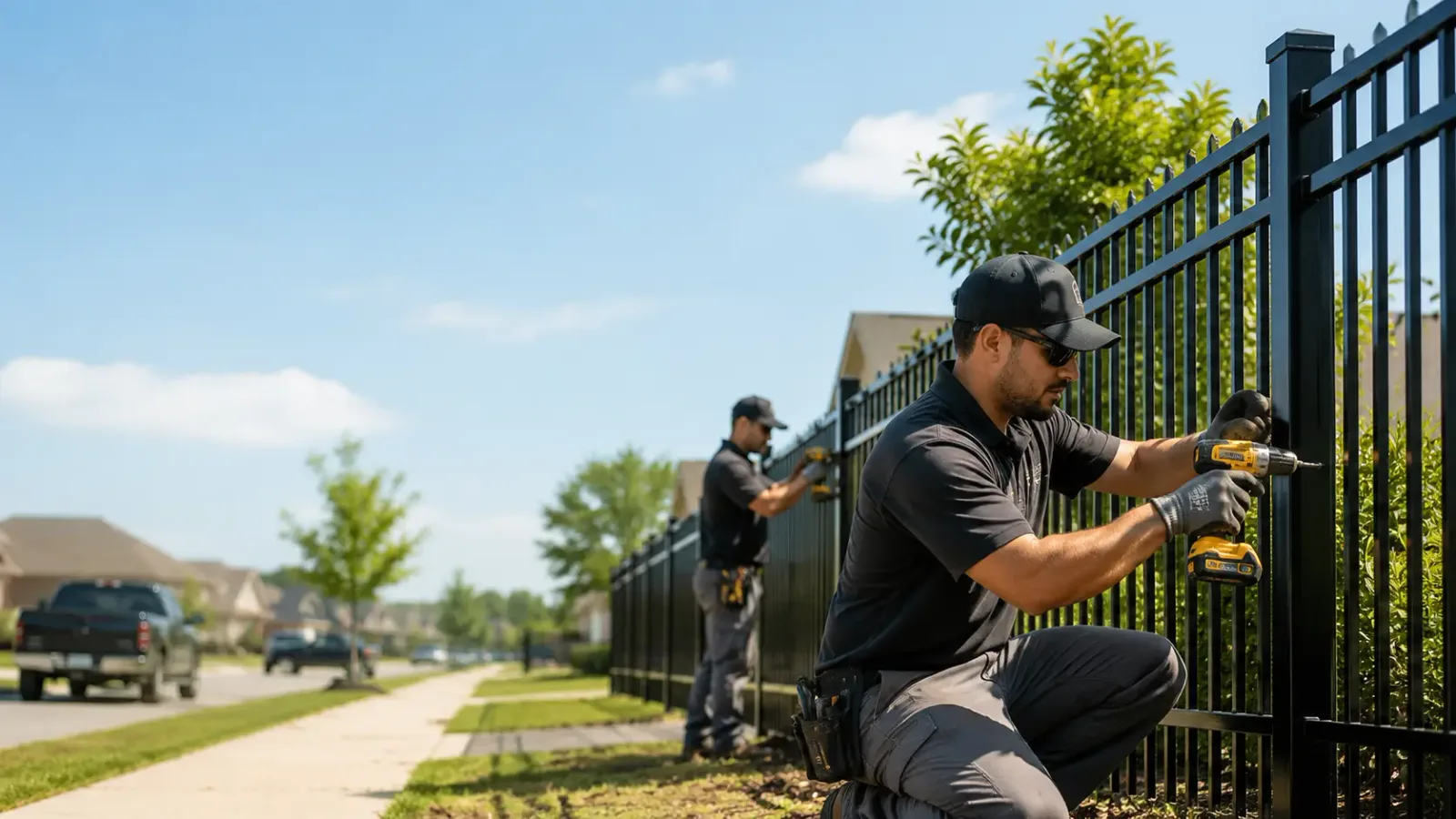 Metal Fence Installation in Catonsville, MD